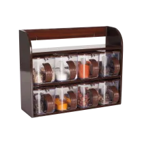 Fine Wood Kitchen Rack (8 in 1)
