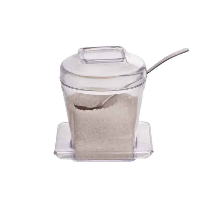 Pearl Sugar Pot - alternate view