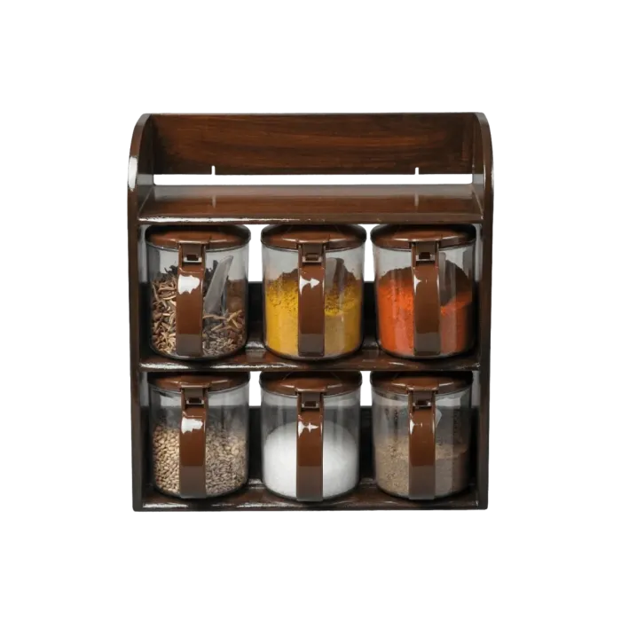 Wood Kitchen Rack (6 in 1) - alternate view