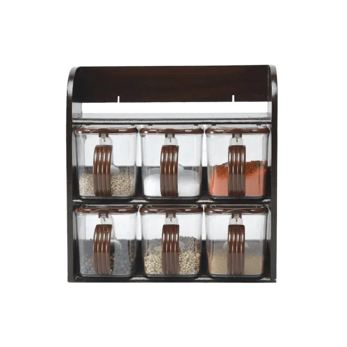 Fine Wood Kitchen Rack (6 in 1) - alternate view